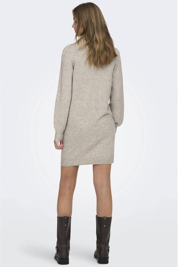JDY Gebreide jurk RUE LIFE L S HIGH NECK DRESS KNT NOOS - Foto 2