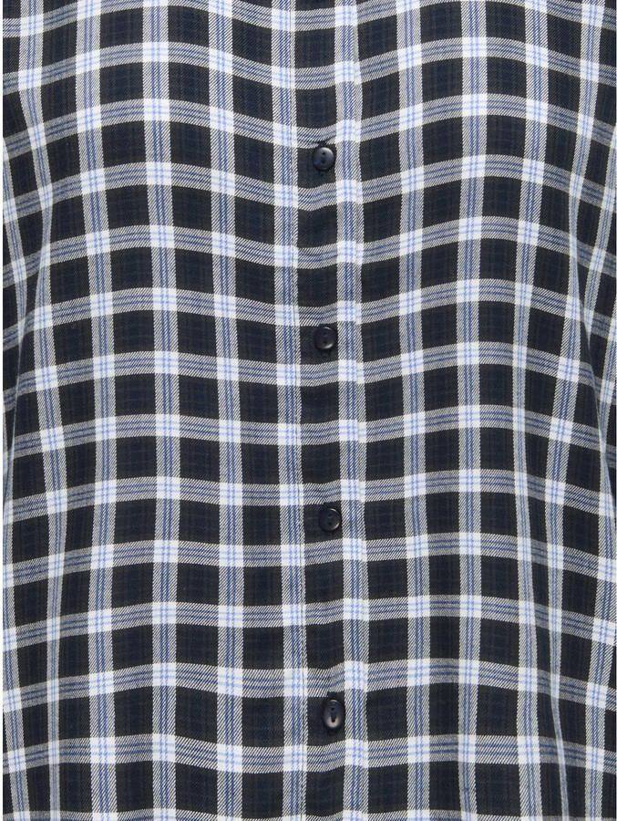 JDY geruite blouse zwart - Foto 2