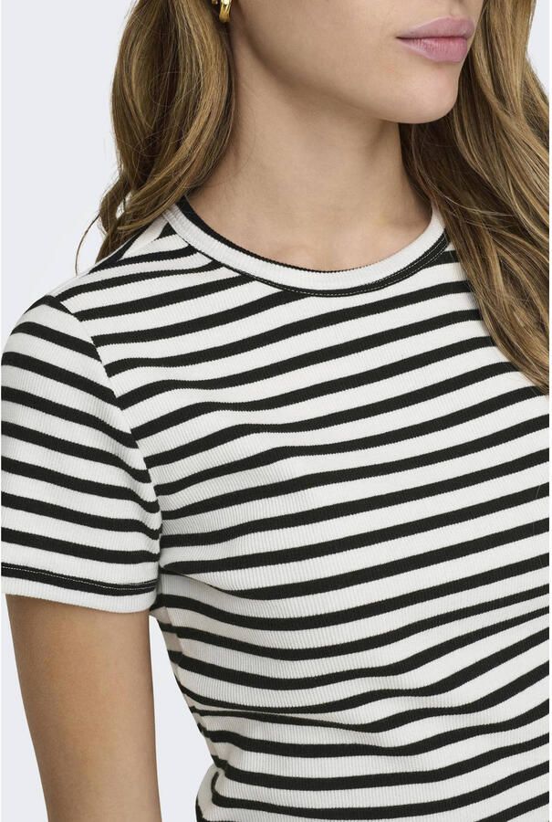 JDY Shirt met ronde hals SOLAR S S O NECK TOP JRS NOOS