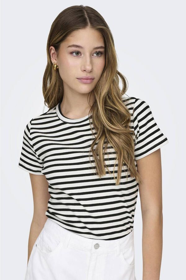 JDY Shirt met ronde hals SOLAR S S O NECK TOP JRS NOOS - Foto 2