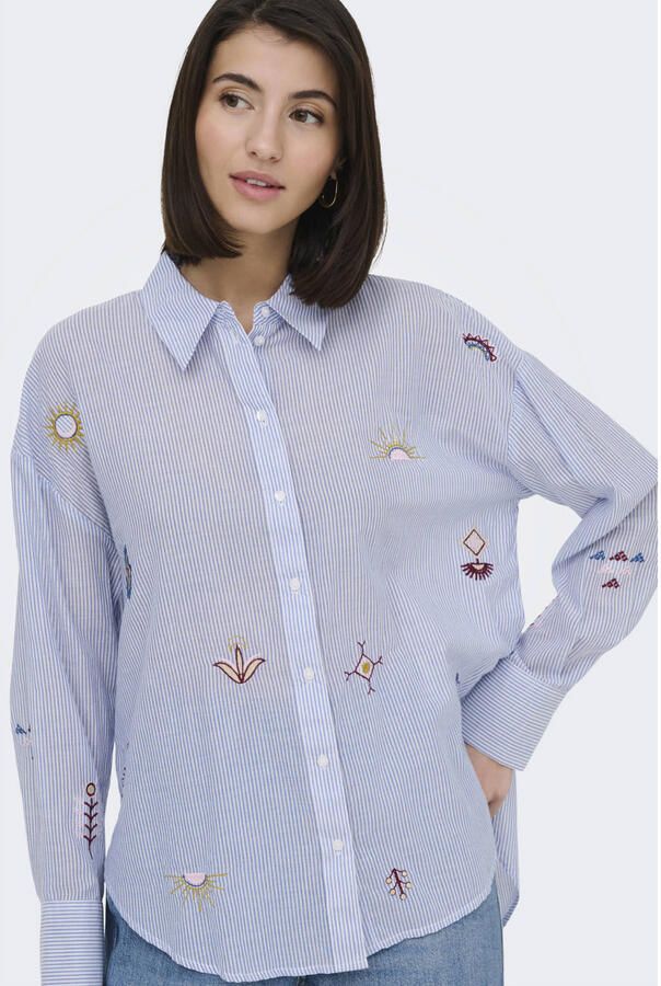 Jacqueline De Yong Paige Loose Shirt Woven