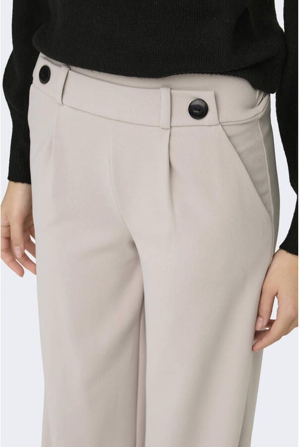 JDY Jerseybroek GEGGO NEW LONG PANT JRS NOOS met decoratieve riem voor op de band