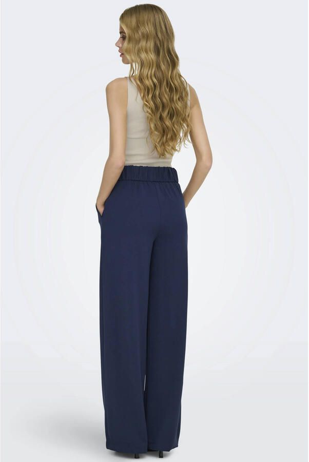 JDY Jerseybroek GEGGO NEW LONG PANT JRS NOOS met decoratieve riem voor op de band