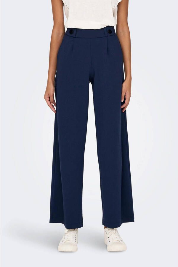 JDY Jerseybroek GEGGO NEW LONG PANT JRS NOOS met decoratieve riem voor op de band