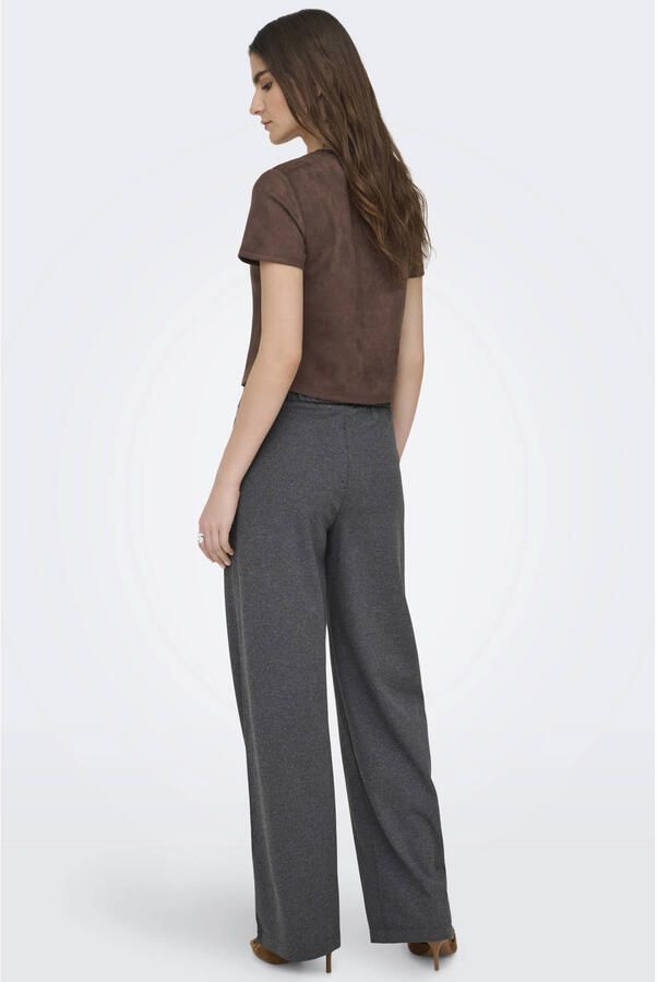 JDY Jerseybroek GEGGO NEW LONG PANT JRS NOOS met decoratieve riem voor op de band - Foto 3
