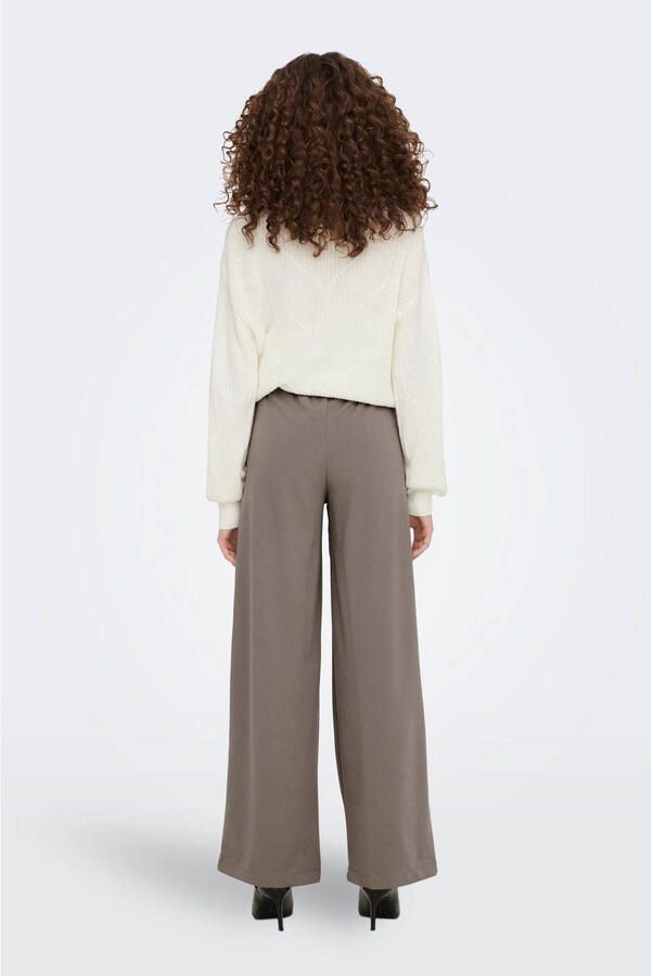 JDY Jerseybroek GEGGO NEW LONG PANT JRS NOOS met decoratieve riem voor op de band