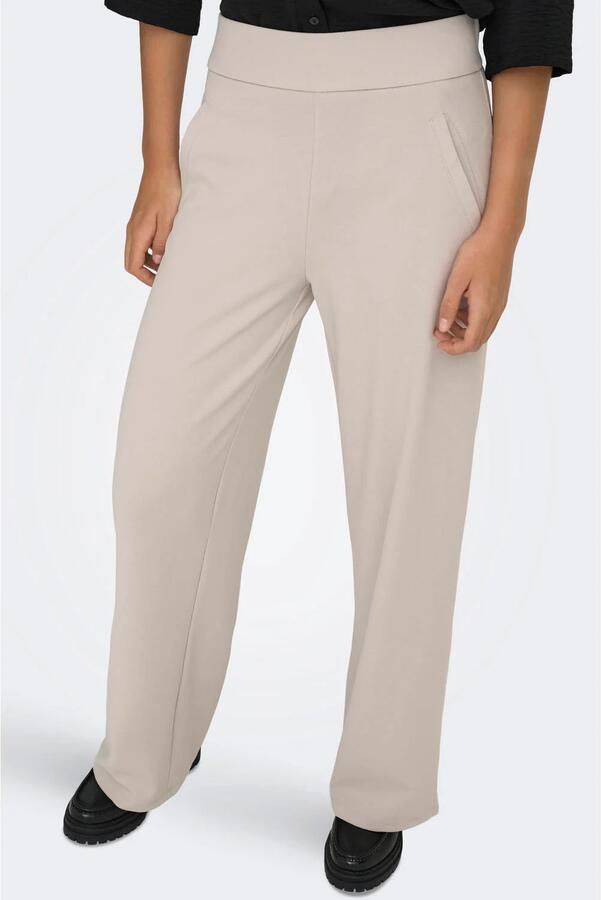 JDY Comfortbroek LOUISVILLE CATIA WIDE PANT JRS NOOS Zomerbroek achter met elastische boord