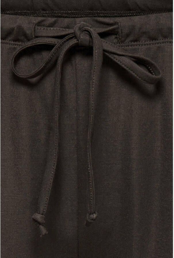 JDY high waist casual broek donkerbruin - Foto 2
