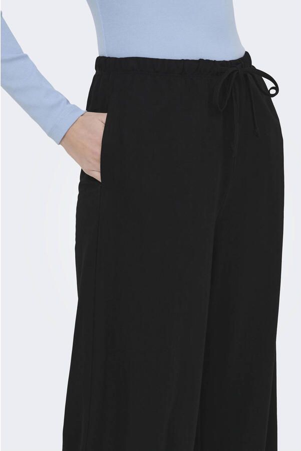 JDY high waist casual broek zwart - Foto 2