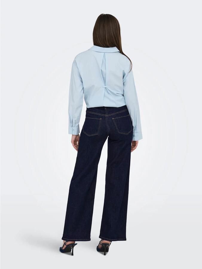 JDY High-waist jeans FELINA-FINA HW WIDE RINSE JNSDNM NOOS