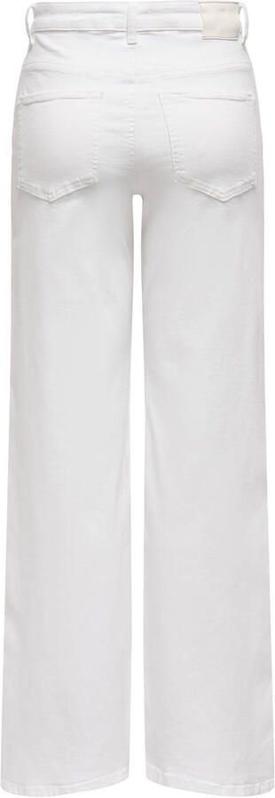 JDY High-waist jeans FELINA-FINA HW WIDE WHITEJNS DNM NOOS