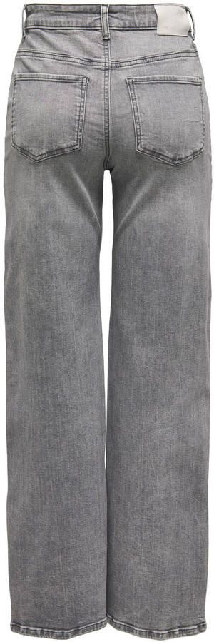 JDY High-waist jeans FELINA-FINA HW WIDE JNS LT GREY DNM - Foto 3