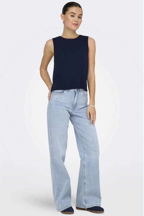 JDY High-waist jeans FELINA-FINA HW WIDE JNS LBD DNM NOOS - Foto 3