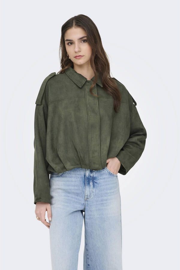 JDY Nia Faux Suede Bat Jas Dames