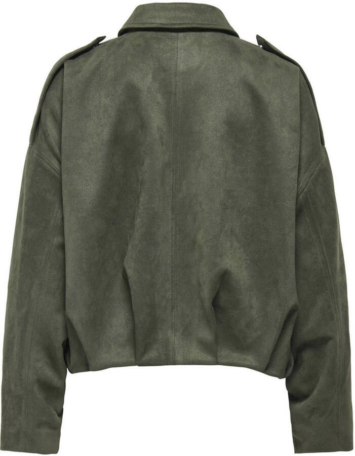 JDY Nia Faux Suede Bat Jas Dames - Foto 2