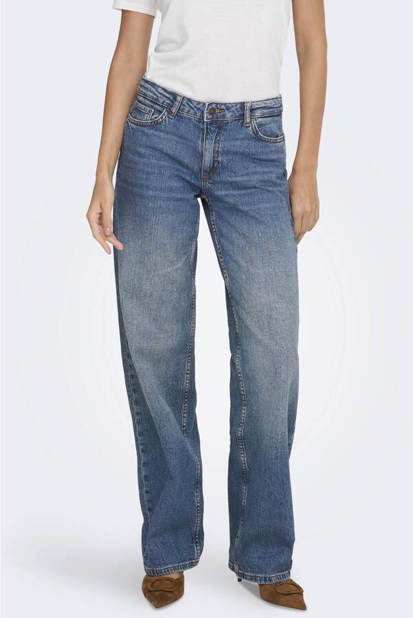 JDY KATIE straight leg jeans mediumblauw