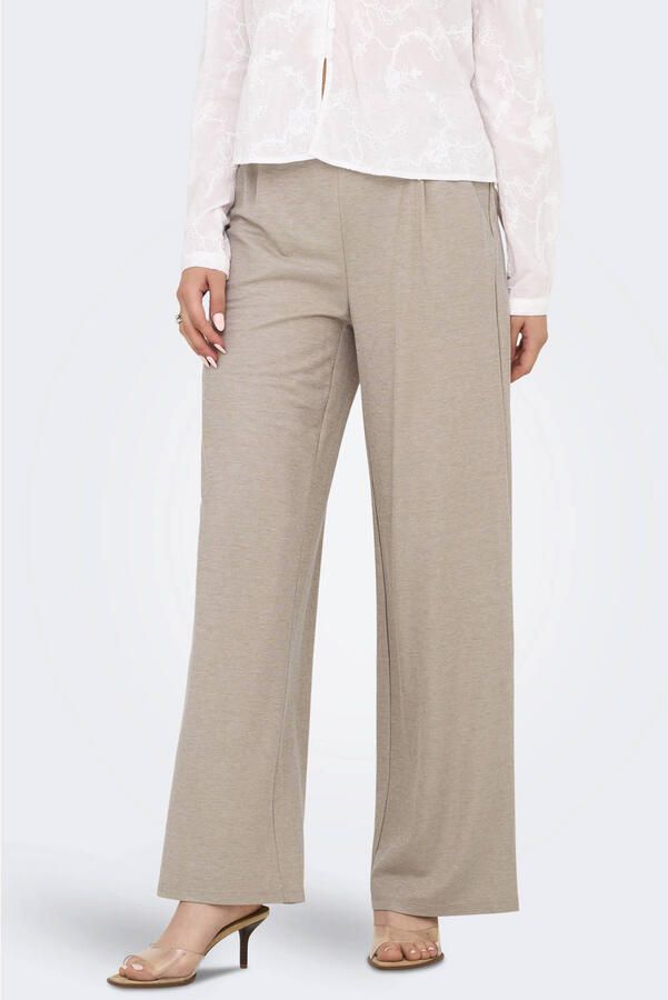 Jacqueline de Yong Klassieke Denim Jeans voor Vrouwen Beige Dames