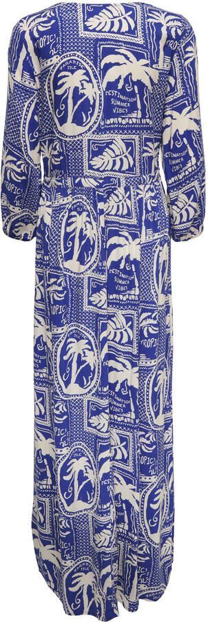 JDY maxi jurk blauw - Foto 2