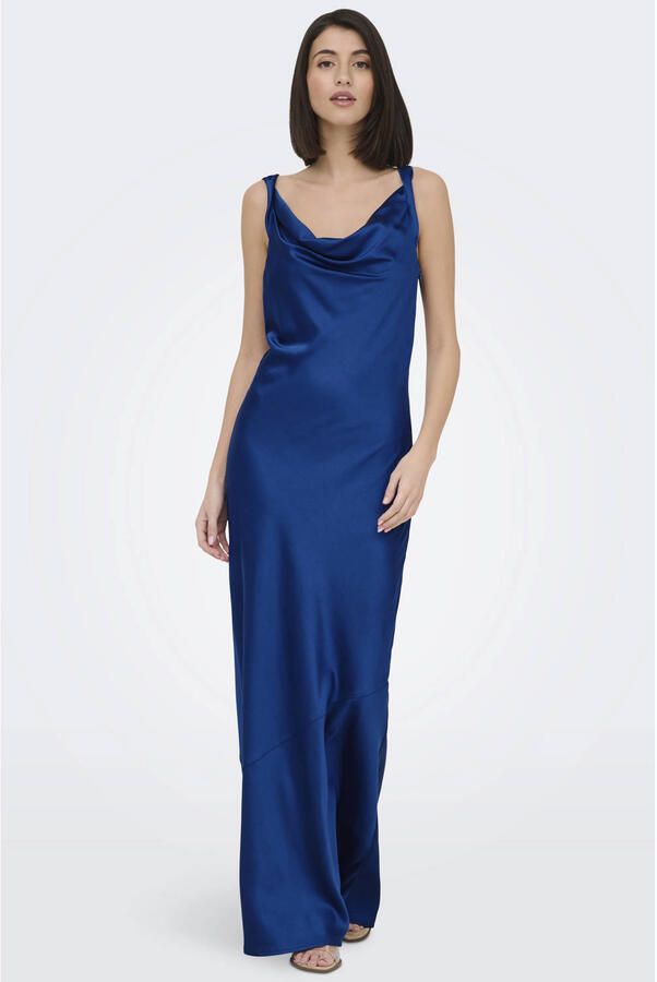 JDY maxi jurk donkerblauw - Foto 2