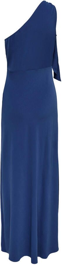 JDY maxi jurk gebreid blauw - Foto 3
