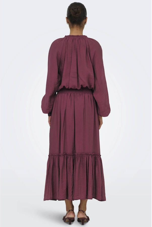 JDY maxi rok donkerrood - Foto 3