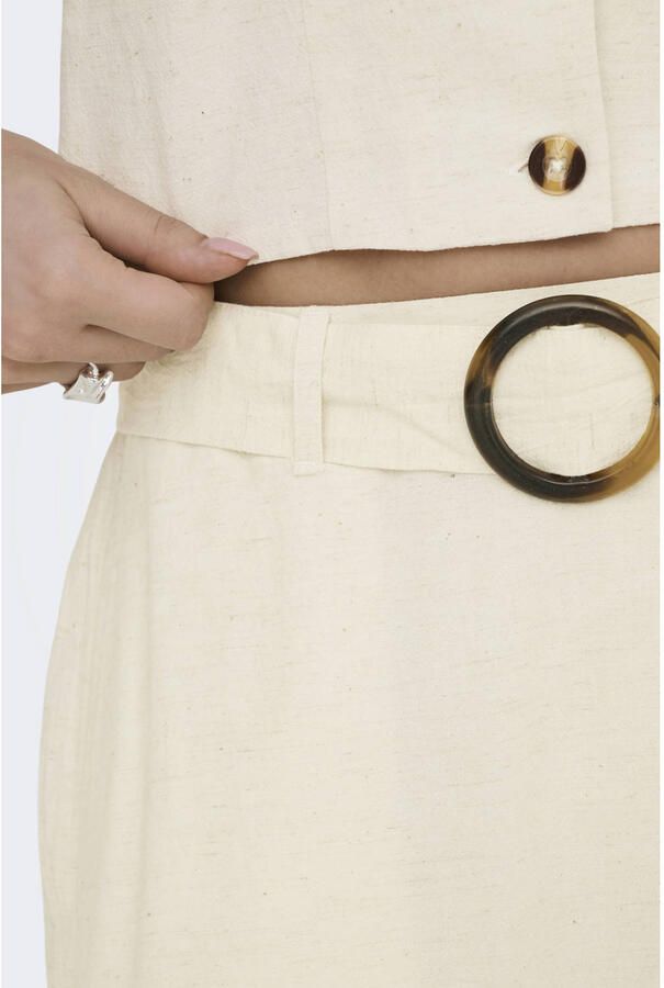 JDY maxi rok ecru - Foto 3