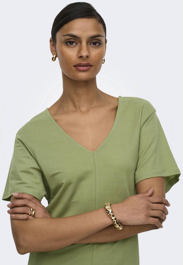JDY midi jurk lichtgroen