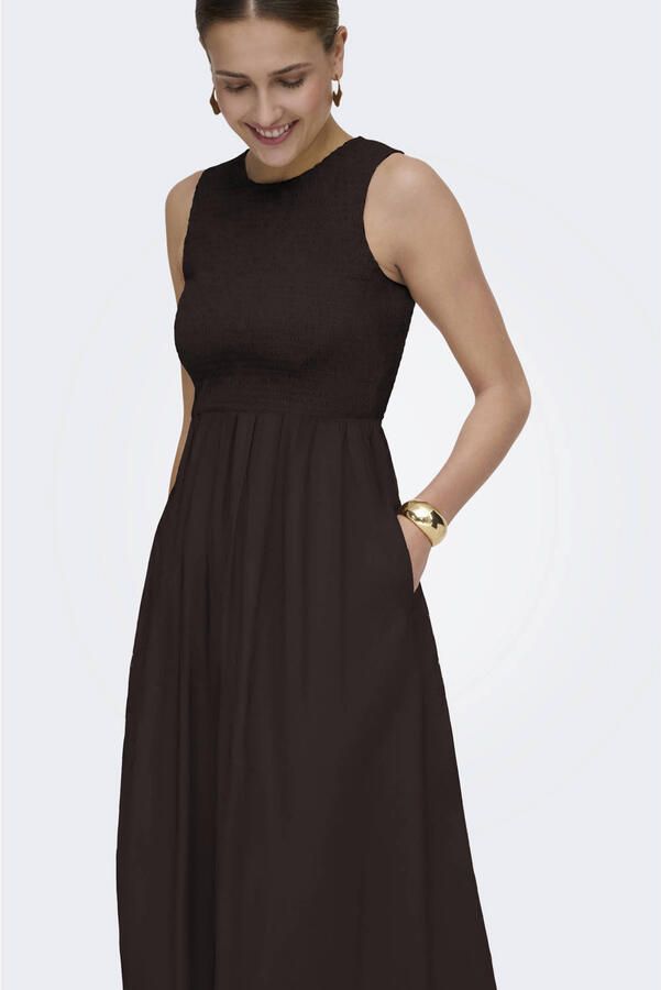 Jacqueline De Yong Diego S l Smock Midi Dress Dames