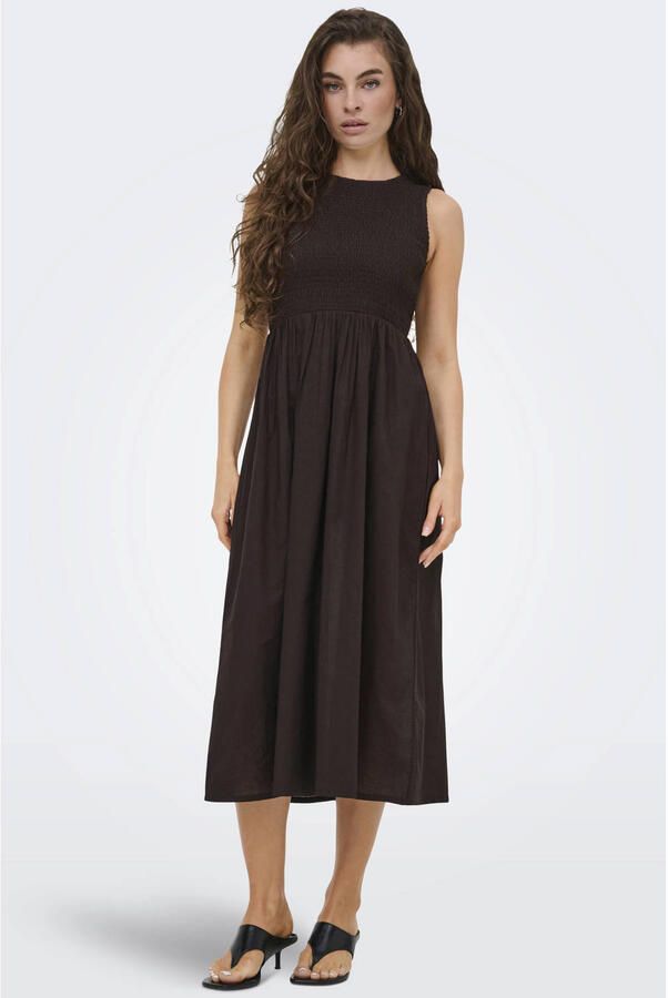 Jacqueline De Yong Diego S l Smock Midi Dress Dames - Foto 3