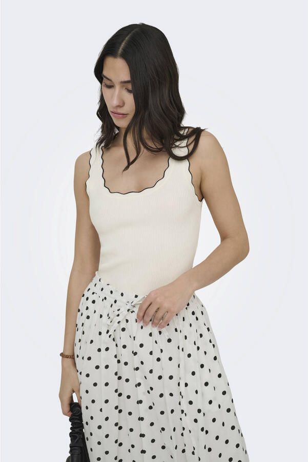 JDY Nanna Scallop Edge Top Dames