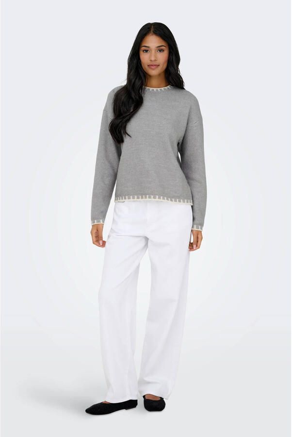 JDY pullover grijs - Foto 3