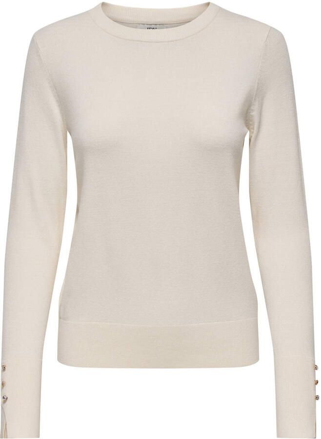 Jacqueline de Yong Crème Viscose Gebreide Kleding & T-Shirt Gray Dames - Foto 2