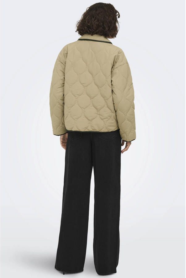 JDY quilted jas beige - Foto 2