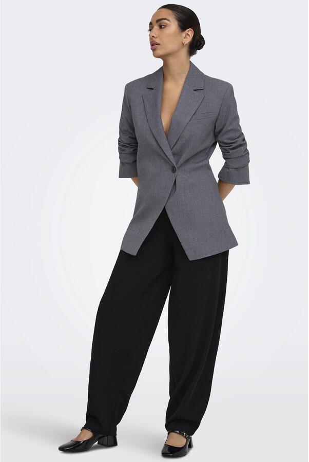 JDY regular blazer grijs - Foto 3