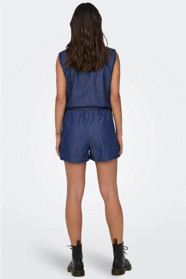 Jacqueline de Yong Bermuda High Waist Shorts Vrouwen Blue Dames - Foto 3