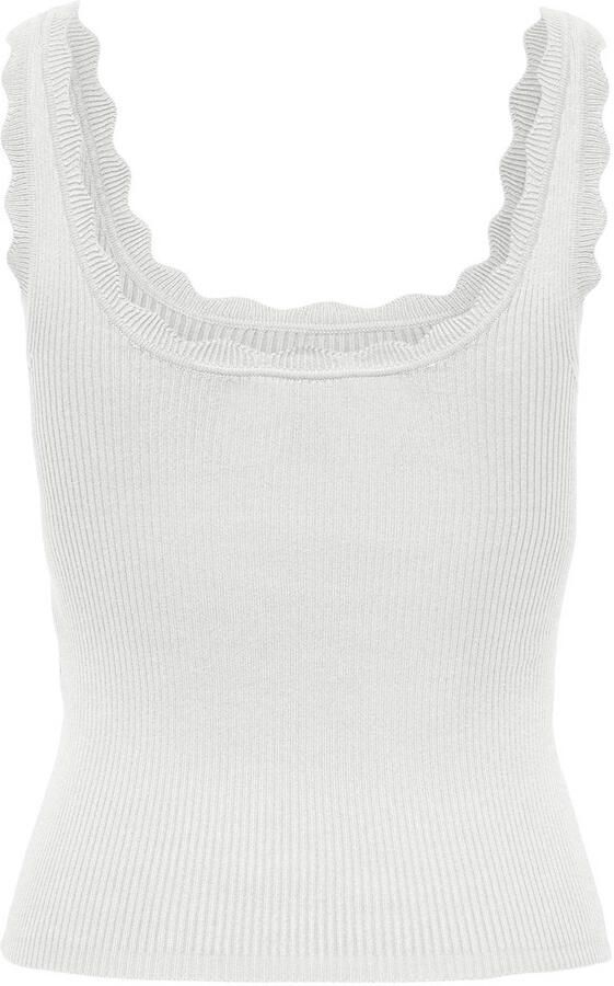 JDY Gebreide top NANNA S L SCALLOP EDGE TOP KNT NOOS - Foto 2