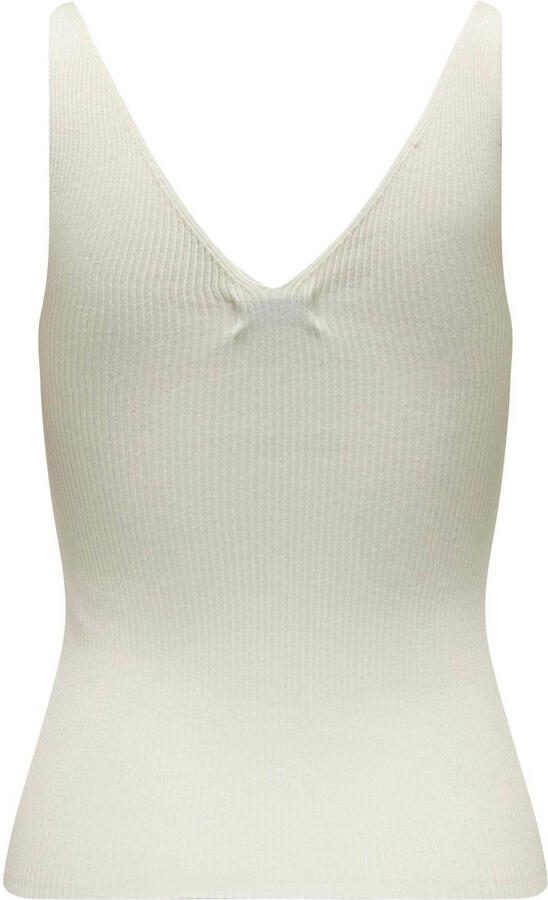 Jacqueline de Yong Lente Tank Top White Dames - Foto 2