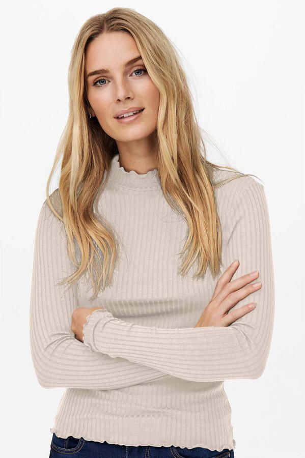 JDY Blouse met lange mouwen FRANSISKA L S HIGHNECK TOP JRS NOOS - Foto 2