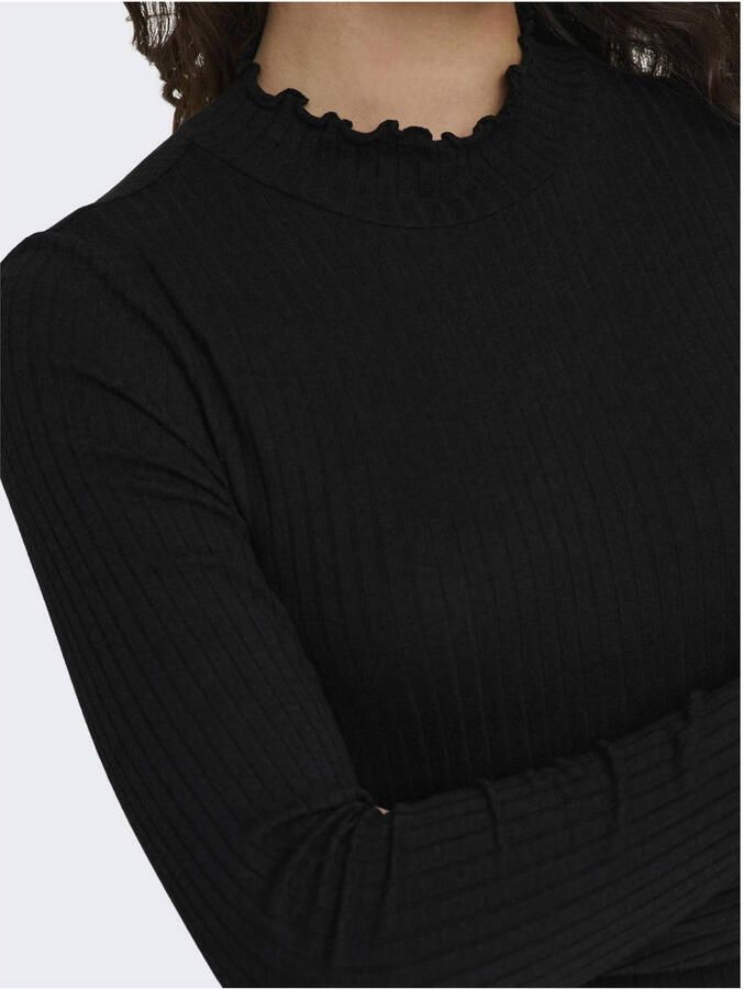 JDY Blouse met lange mouwen FRANSISKA L S HIGHNECK TOP JRS NOOS