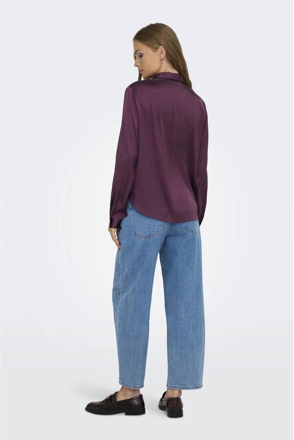 JDY satijnen blouse - Foto 3