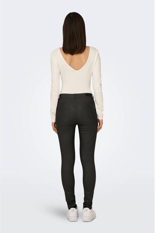 JDY skinny high waist tregging donkergroen - Foto 2