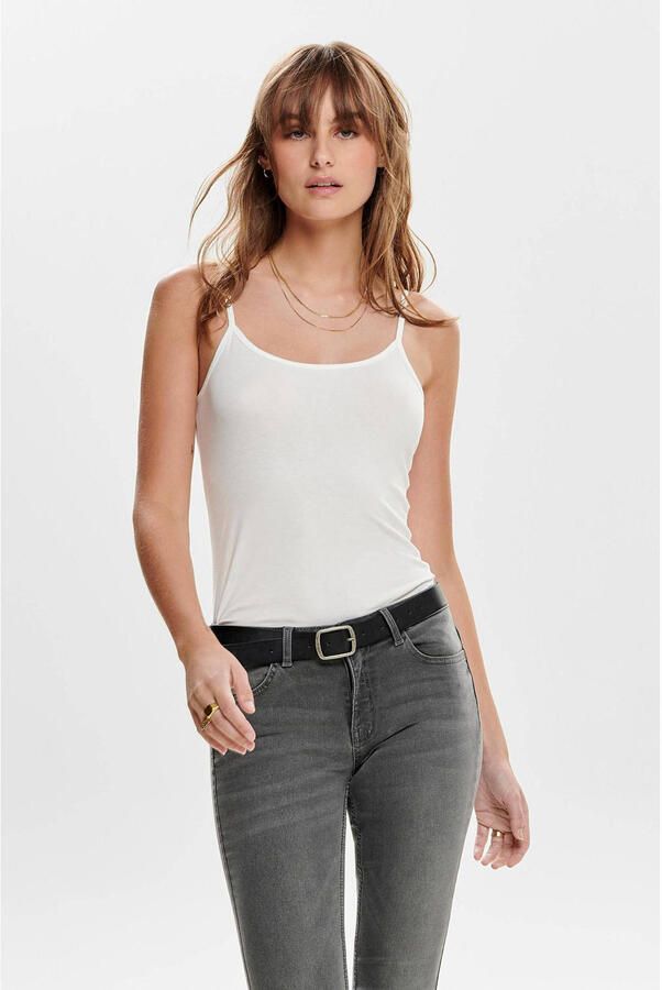 JDY spaghettitop AVA wit - Foto 2