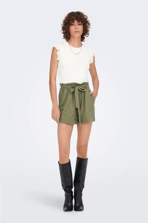 Jacqueline de Yong Groene dames shorts voor lente zomer Green Dames - Foto 2
