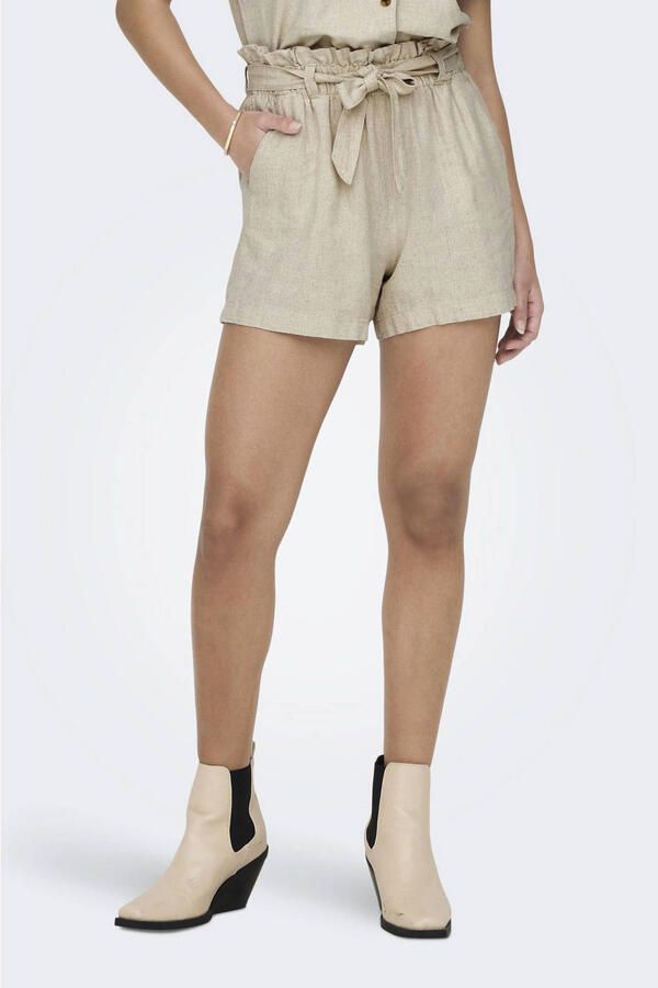 JDY Short SAY MW LINEN SHORTS WVN NOOS