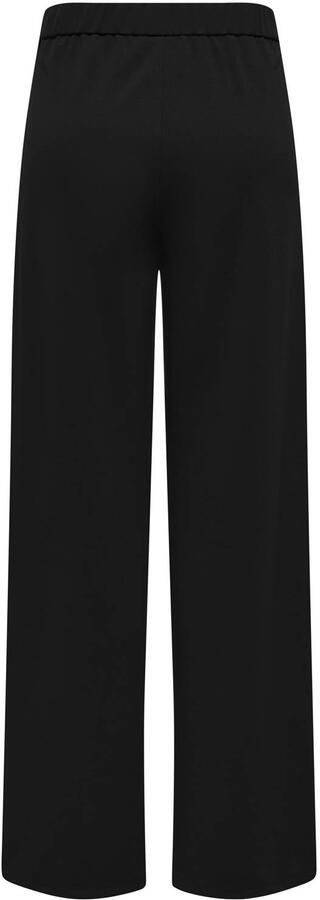 JDY straight leg casual broek met ceintuur zwart - Foto 2