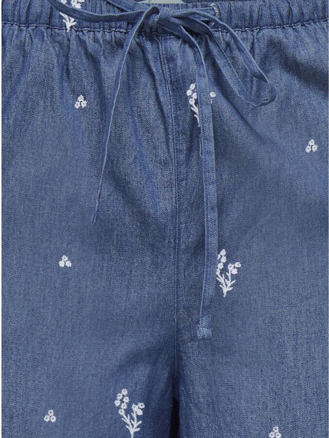 JDY straight regular waist casual broek light blue denim - Foto 2