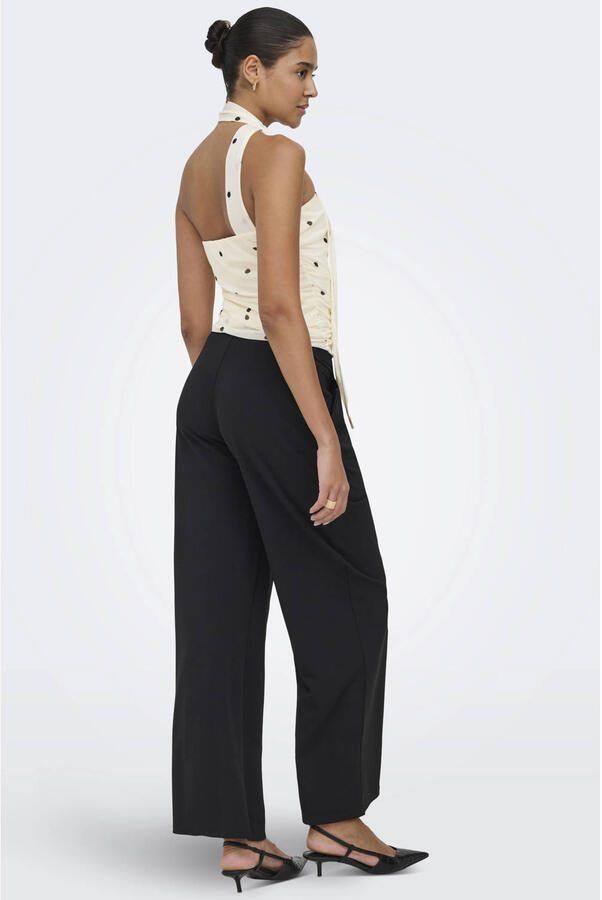JDY strapless top met stippen ecru - Foto 2