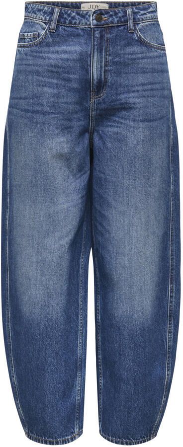 JDY susie Mw Bar Mb 1013 Jeans Dnm Noos high waist wide leg jeans medium blue denim - Foto 3