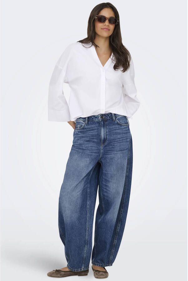 JDY susie Mw Bar Mb 1013 Jeans Dnm Noos high waist wide leg jeans medium blue denim - Foto 2