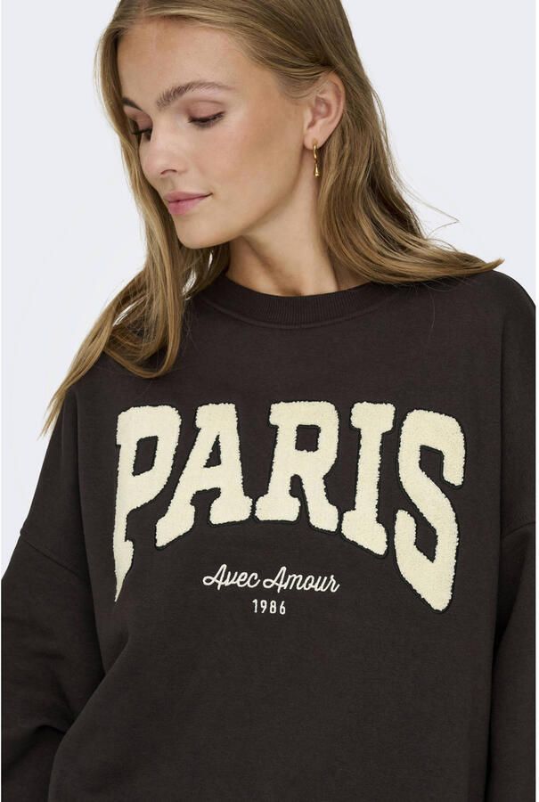 JDY Sweatshirt MESA L S O-NECK EMB SWEAT JRS NOOS - Foto 2